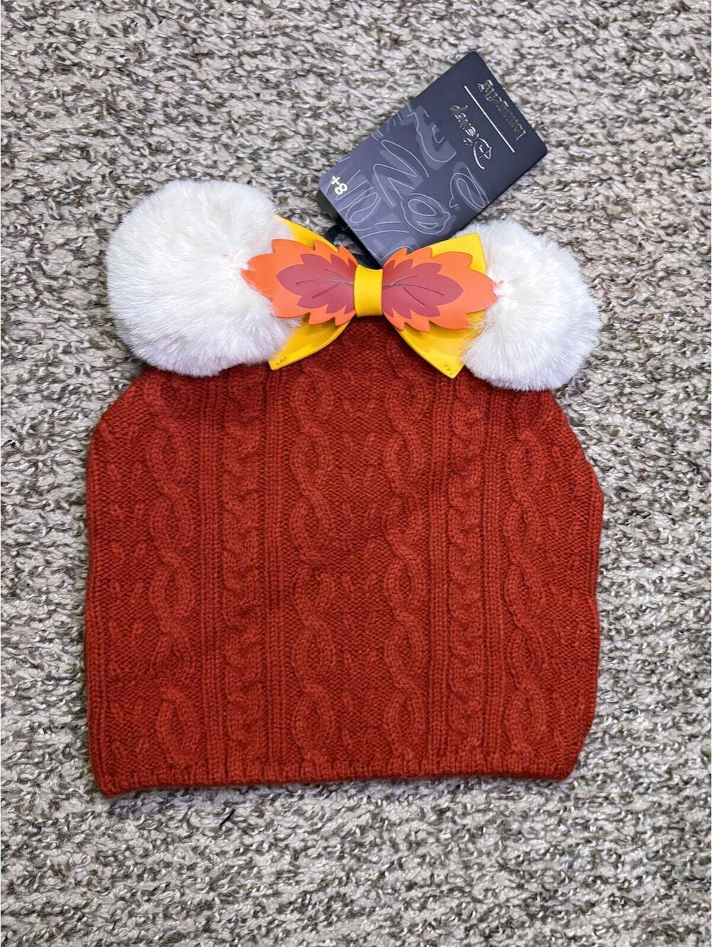 Disney Loungefly Minnie Mouse Fall Beanie